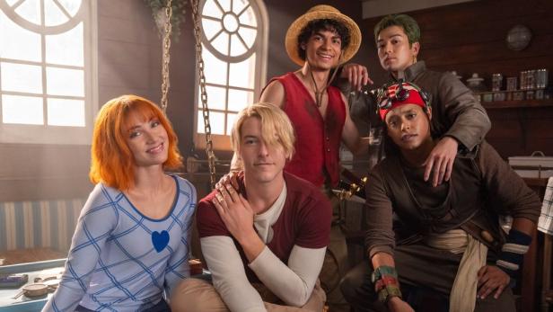 "One Piece"-Stars beim Dreh von Staffel 2