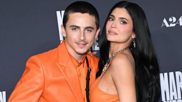 Porträtfoto von Timothée Chalamet und Kylie Jenner