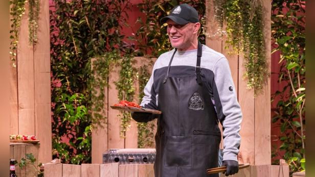 Axel Schulz als Grillmeister