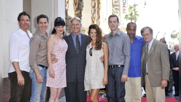 Gruppenbild mit "Navy CIS"-Darstellern