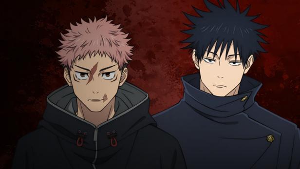 Anime-Figuren Yuji Itadori und Megumi Fushiguro 