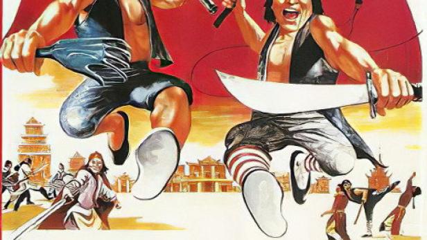 Zwei gelbe Höllenhunde