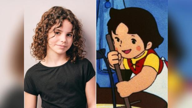 Neah Hefti und die animierte Heidi