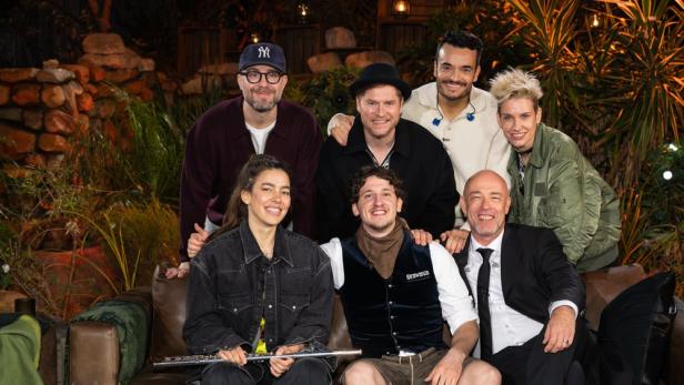 Gruppenbild mit Mark Forster, Johannes Oerding, Giovanni Zarrella (h.), Deine Cousine, Frida Gold, Tream und Unheilig 