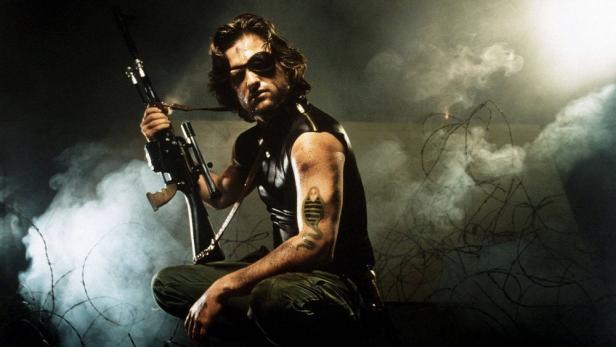 Kurt Russell in seiner Rolle als Snake Plissken 