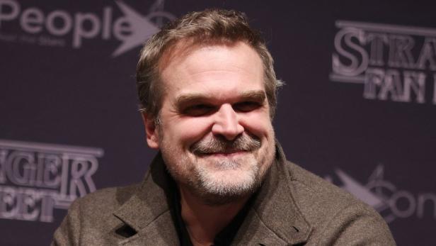 David Harbour bei Pressetermin