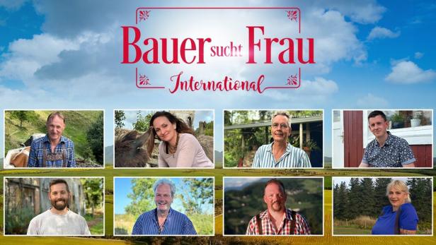 Plakat zeigt acht Landwirten aus aller Welt