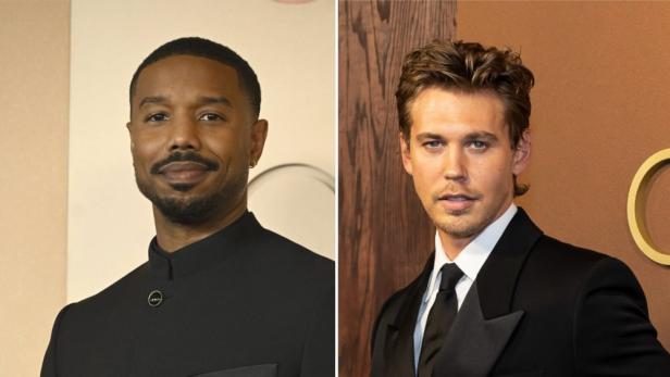 Porträtfotos von Michael B. Jordan und Austin Butler