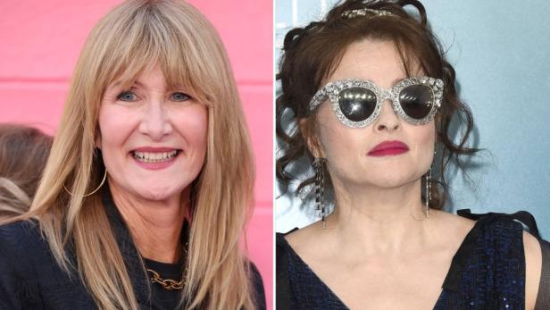 Porträtfotos von Laura Dern und Helena Bonham Carter 