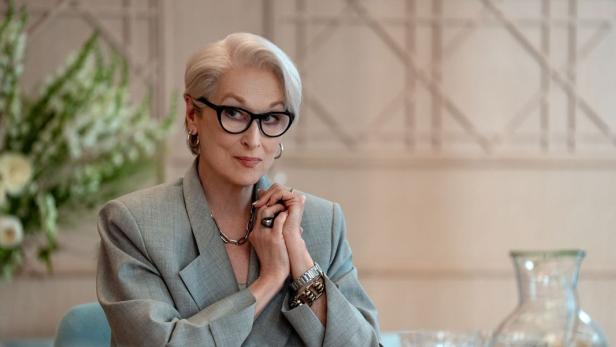 Meryl Streep als streng blickende Miranda Priestly