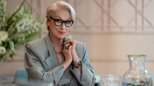 Meryl Streep als streng blickende Miranda Priestly