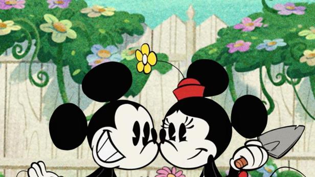 Ein wunderbarer Frühling mit Micky Maus