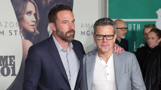 Ben Affleck und Matt Damon bei Filmpremiere