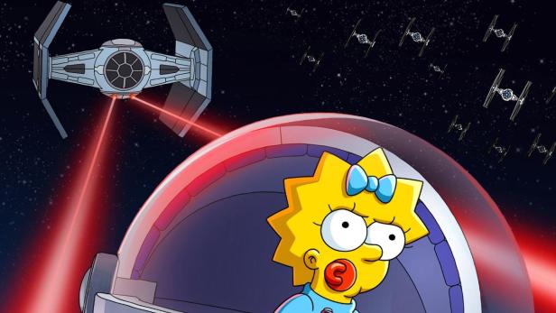 Maggie Simpson in „Rogue nicht ganz One“