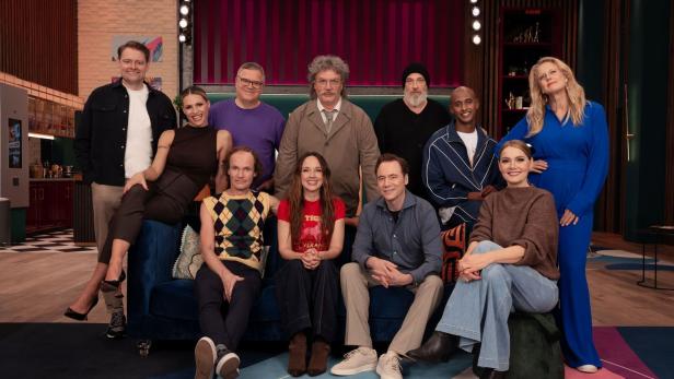 LOL-GRuppenbild mit Horst Schlämmer als Host