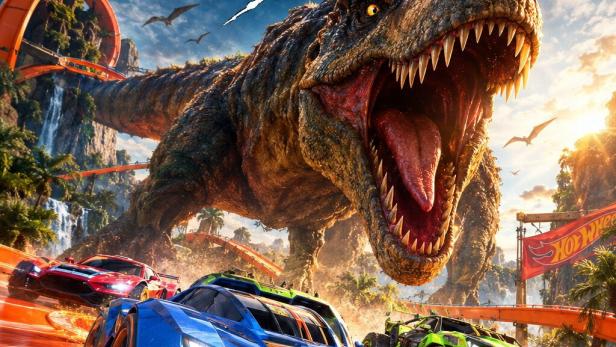 Hot Wheels Let's Race: Attack of the T-Rex