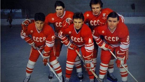 Sowjetische Eishockey-Spieler