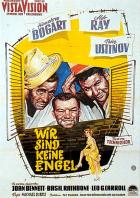 Wir sind keine Engel (1955), Kinoplakat