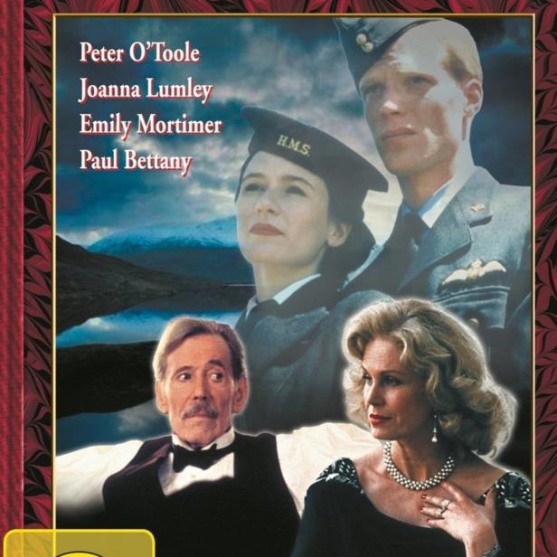 Das Cover der „Rosamunde Pilcher Edition“ von „Heimkehr“ mit Peter O'Toole, Joanna Lumley, Emily Mortimer und Paul Bettany.