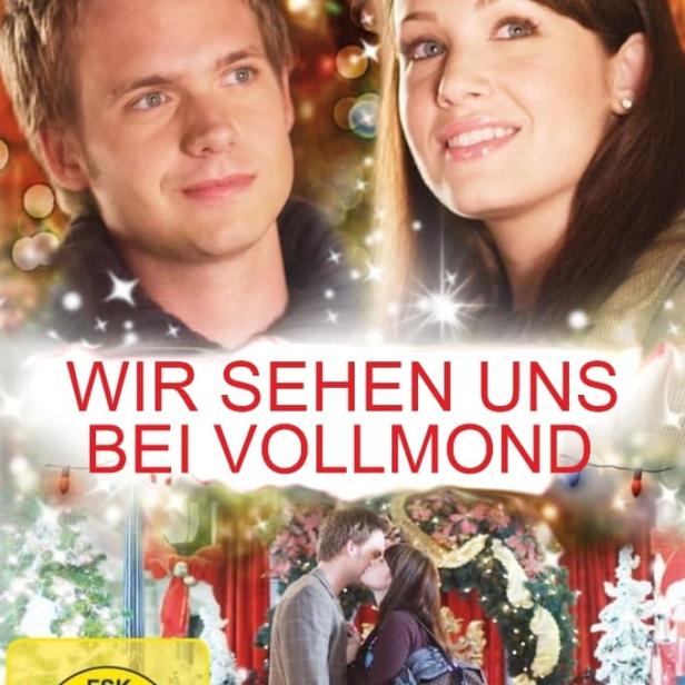 Das Filmplakat für „Wir sehen uns bei Vollmond“ mit Patrick Adams und Marla Sokoloff.