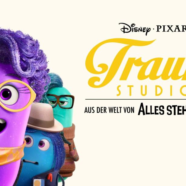 Szene mit den Emotionen aus dem Film „Alles steht Kopf“ von Disney Pixar.