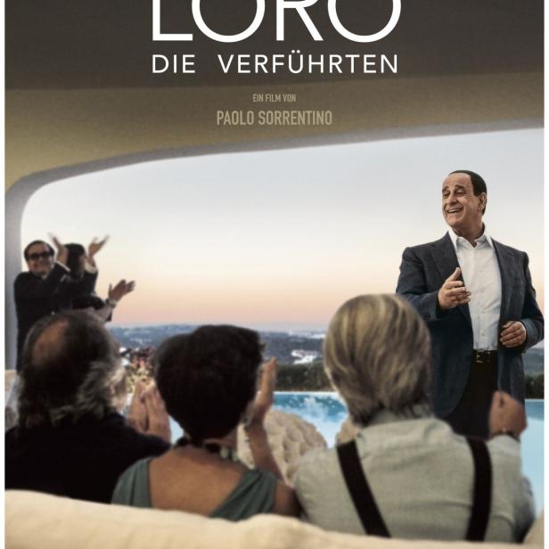 Das Filmplakat für „Loro – Die Verführten“ mit Toni Servillo.