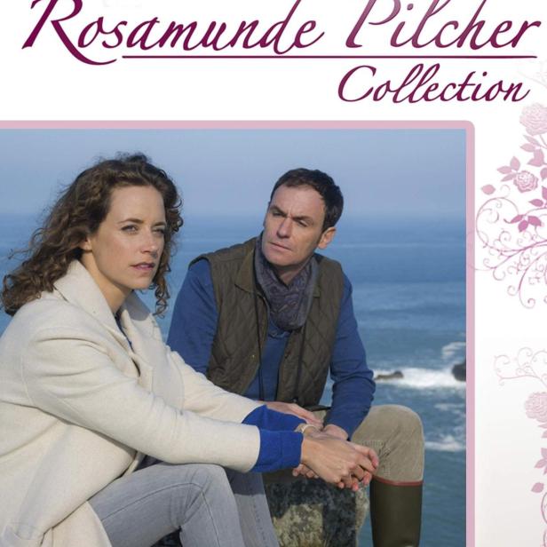 Das Cover von Rosamunde Pilchers „Ein Doktor und drei Frauen“ zeigt ein Paar an der Küste.