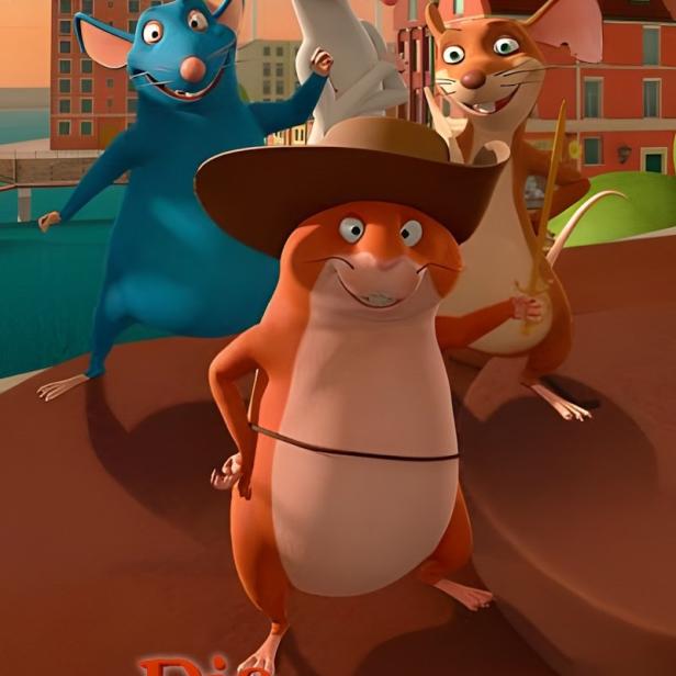 Szene mit den animierten Charakteren aus „Die Muskeltiere“.