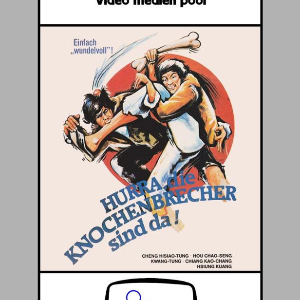 Das Cover des Films „Hurra, die Knochenbrecher sind da!“ zeigt zwei kämpfende Männer.