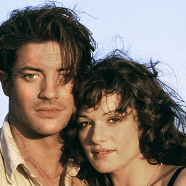 Porträtfoto von Brendan Fraser und Rachel Weisz