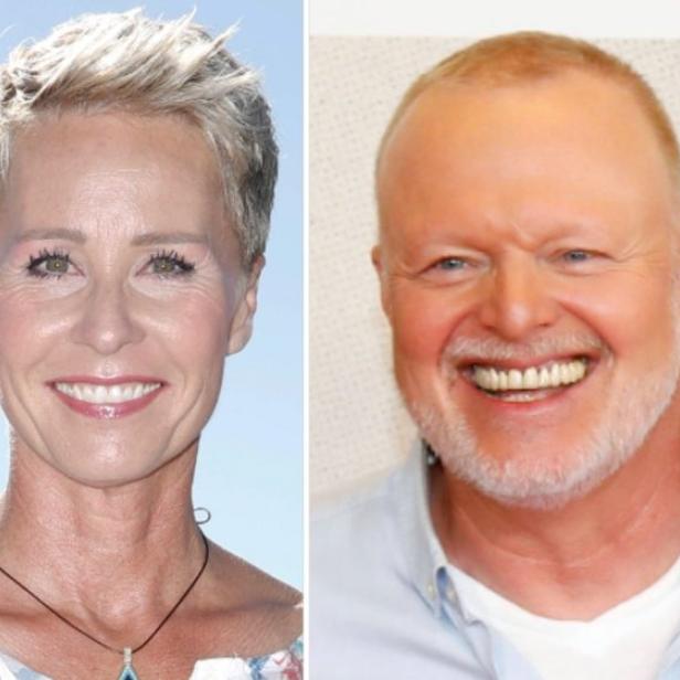 Porträtfotos von Sonja Zietlow und Stefan Raab