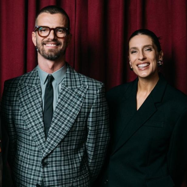 Andrea Petković, Till Reiners und Nico Santos neben Joko Winterscheidt