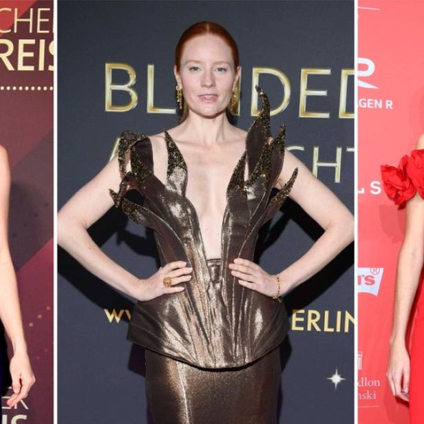 Ex-GNTM-Kandidatinnen Larissa Marolt, Barbara Meier und Marie Nasemann