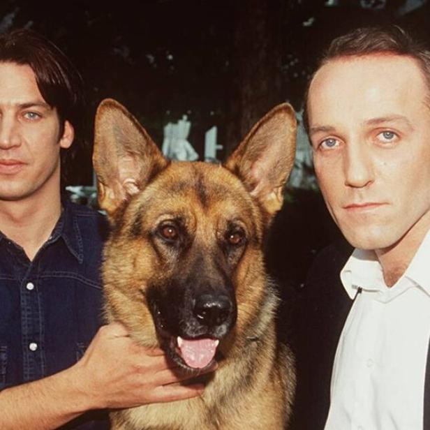 Tobias Moretti, Karl Markovics und Hundestar Rex