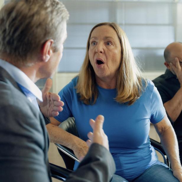 Susi Stach in ihrer Serienrolle als Gerti B.