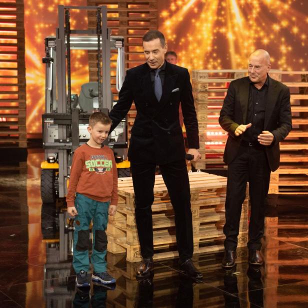 Kai Pflaume, Heino Ferch und der 7jährige Tim