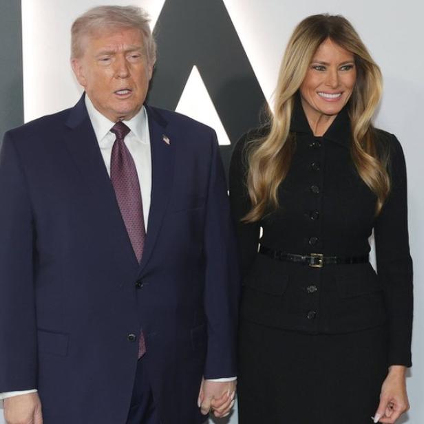 Ehepaar Melania und Donald Trump