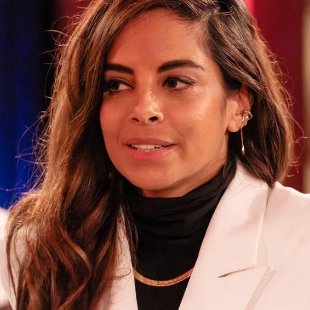 Collien Fernandes bei Interview in TV-Sendung