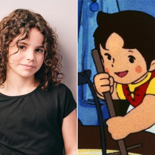 Neah Hefti und die animierte Heidi