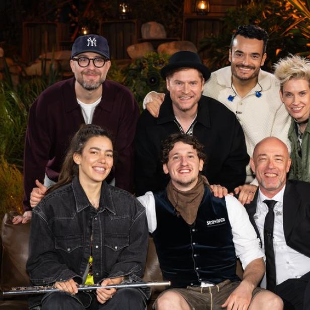 Gruppenbild mit Mark Forster, Johannes Oerding, Giovanni Zarrella (h.), Deine Cousine, Frida Gold, Tream und Unheilig 