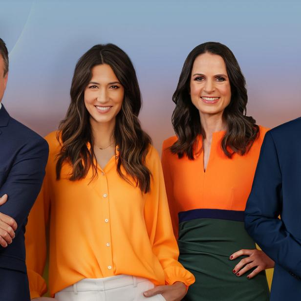 Jörg Boecker, Sabrina Ilski, Sybille Scharr und Jan Malte Andresen auf Gruppenbild