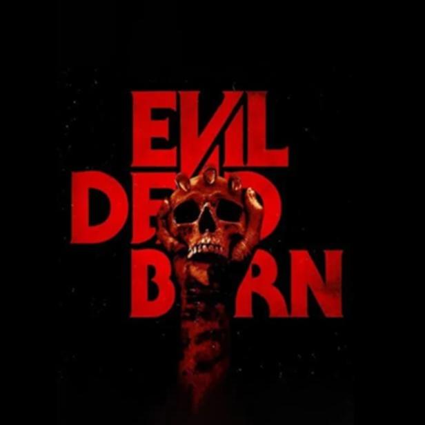 Hand hält Totenschädel vor Titelschriftzug 