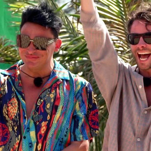 Matthias Mangiapane (l.) und Gino Bormann bei "Kampf der RealityAllstars" 