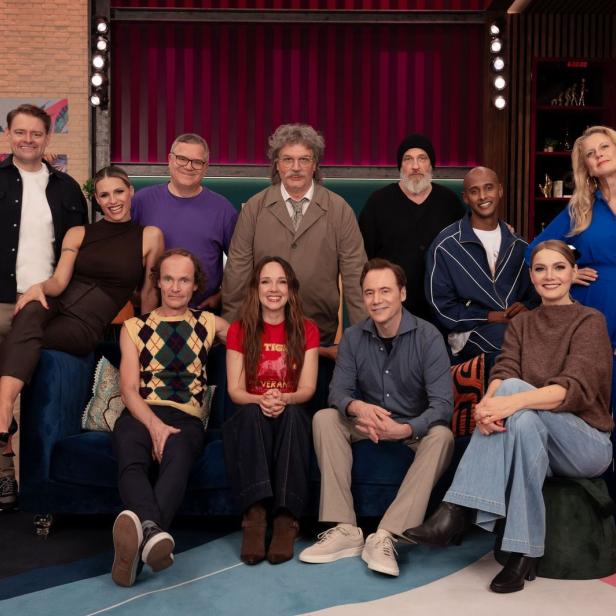 LOL-GRuppenbild mit Horst Schlämmer als Host