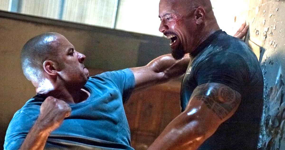 Vin Diesel Dwayne Johnson Streit