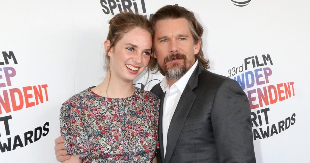 Ethan Hawke und Tochter Maya im FamilienInterview