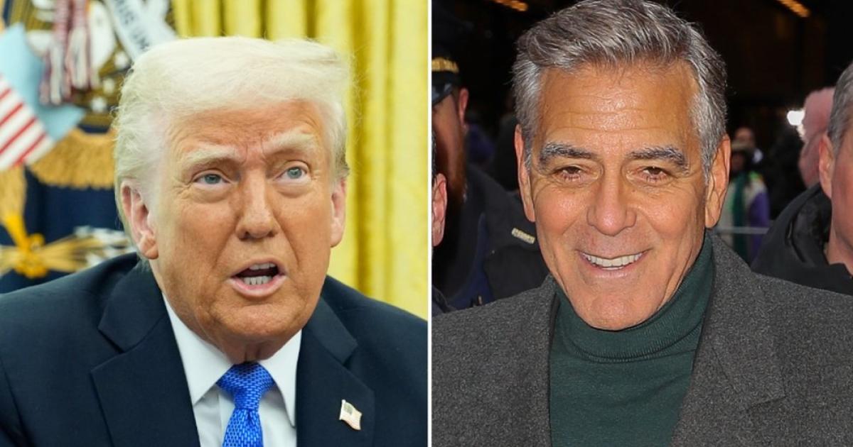 Darum wird Clooney von Donald Trump beleidigt