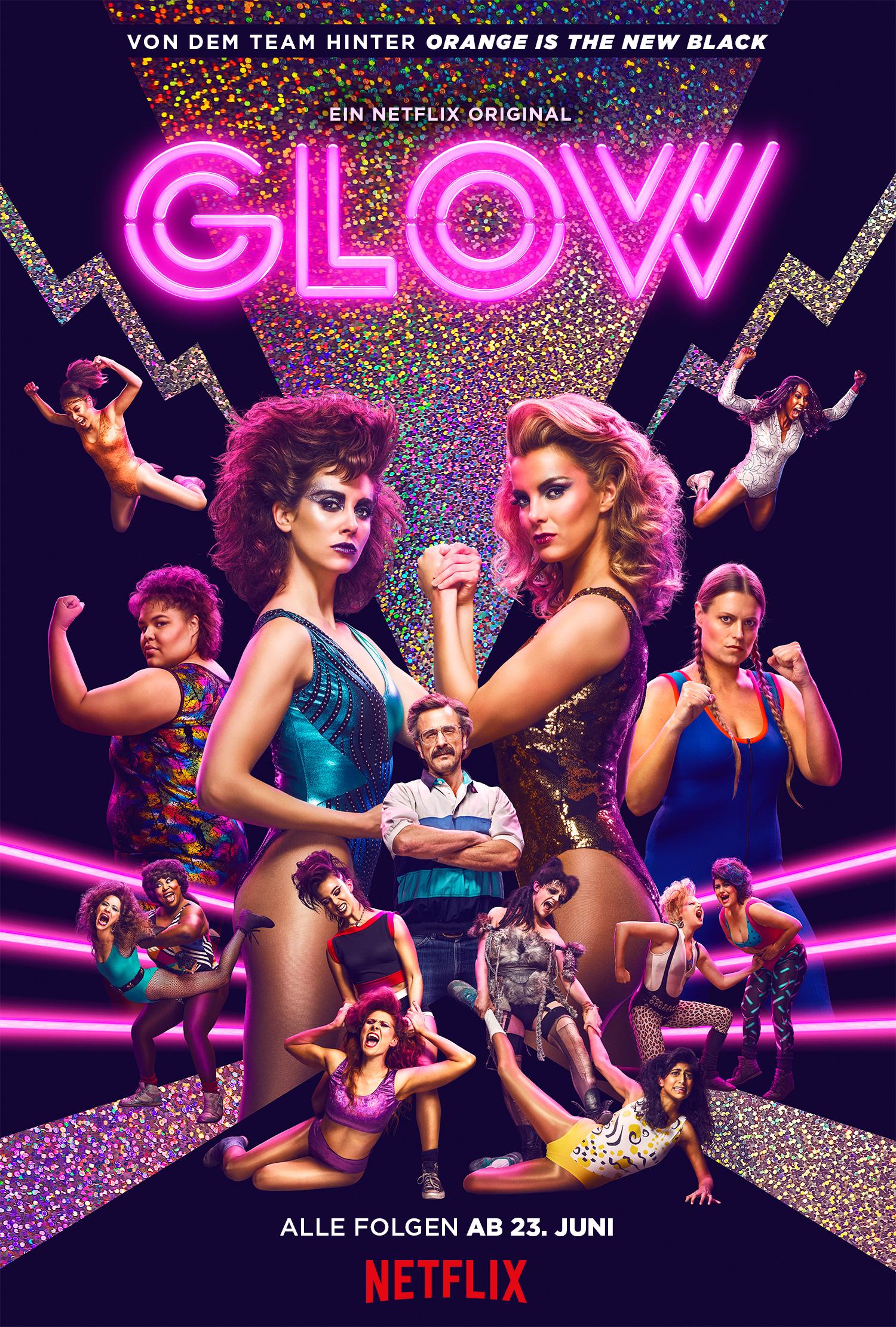 Netflix-Serie GLOW: Serien-Poster, Staffel 1 Netflix: GLOW, Staffel 1