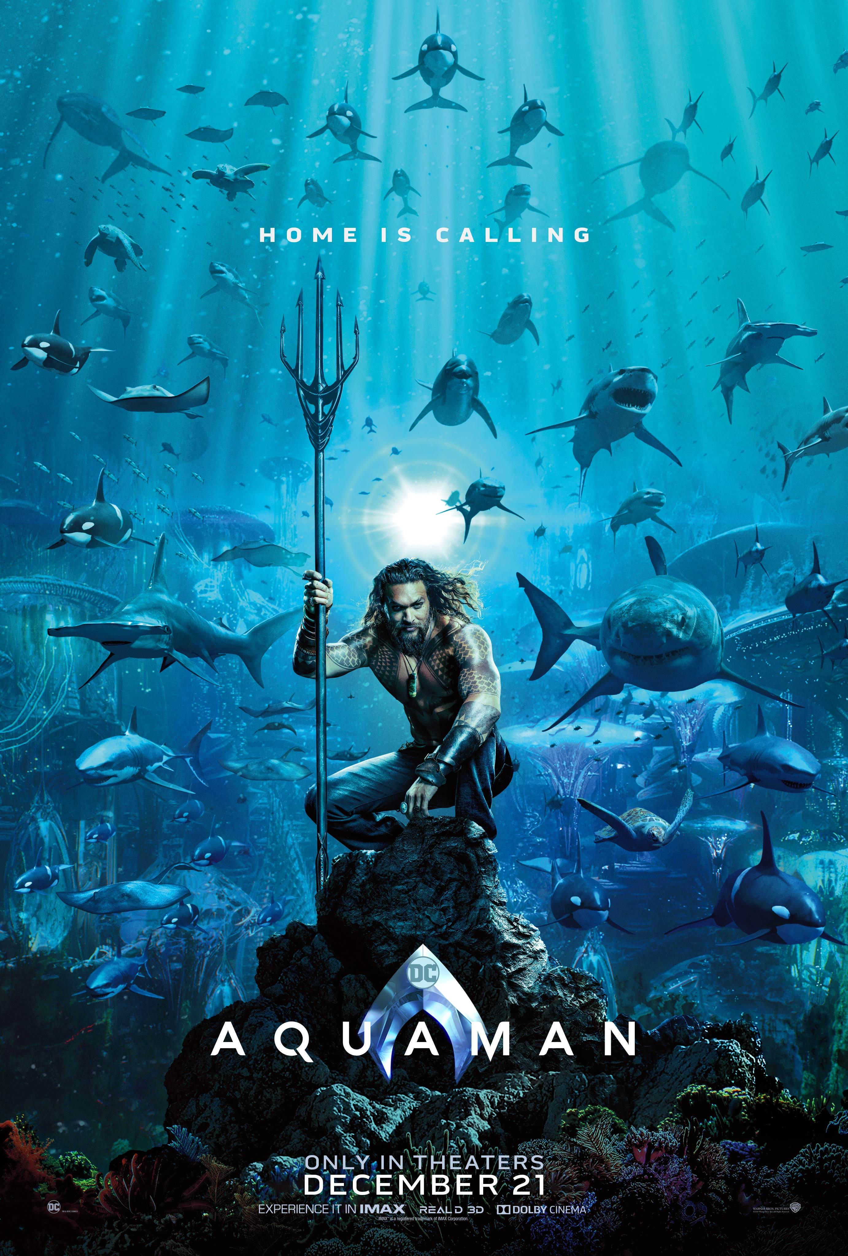 Kino-Poster: Aquaman Aquaman: Was wir über den DC-Superheldenfilm bisher wissen